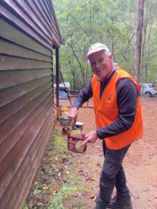 BTF Volunteers Working at Boarding House Campsite thumbnail